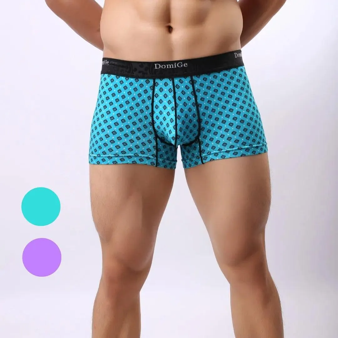 DomiGe Men's Mid-Rise Modal Boxers Male Underwear