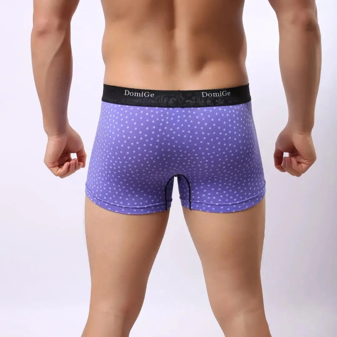 DomiGe Men's Mid-Rise Modal Boxers Male Underwear