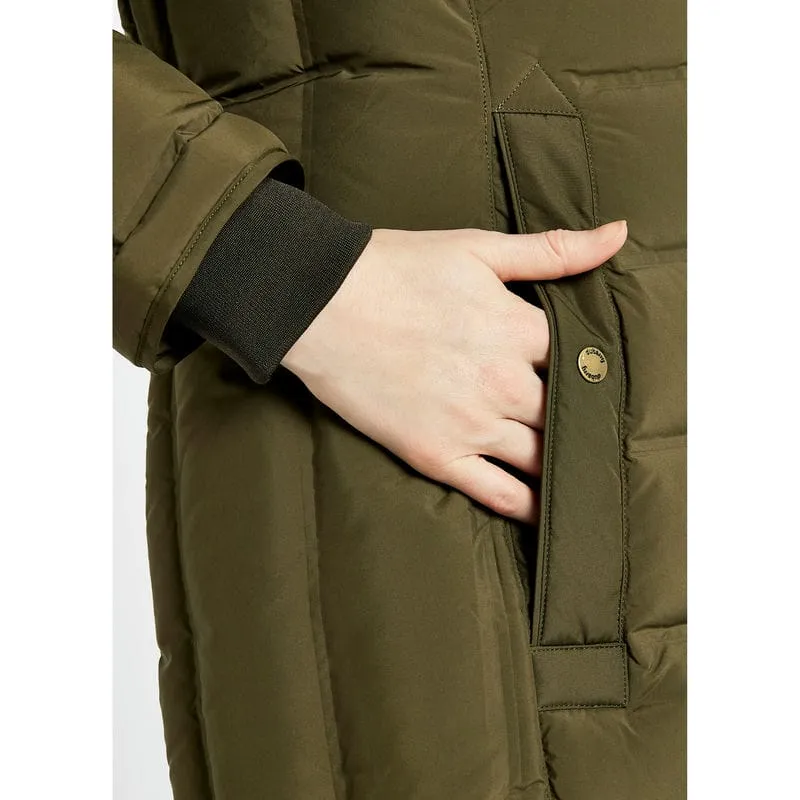 Dubarry Meyers Ladies Down Coat - Olive