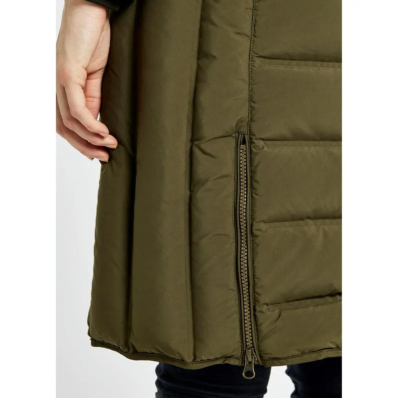 Dubarry Meyers Ladies Down Coat - Olive