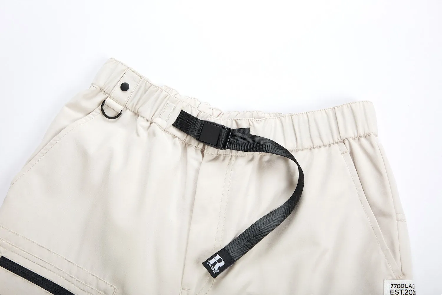 EC Rich World Nylon Cargo Pants / Beige