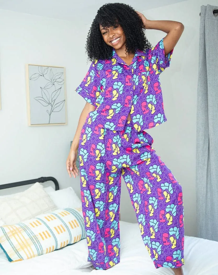 Eclectic Jazz Vibez Pajama Set