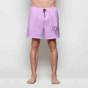 EHP Pink Heart Swim Trunks w/Lining