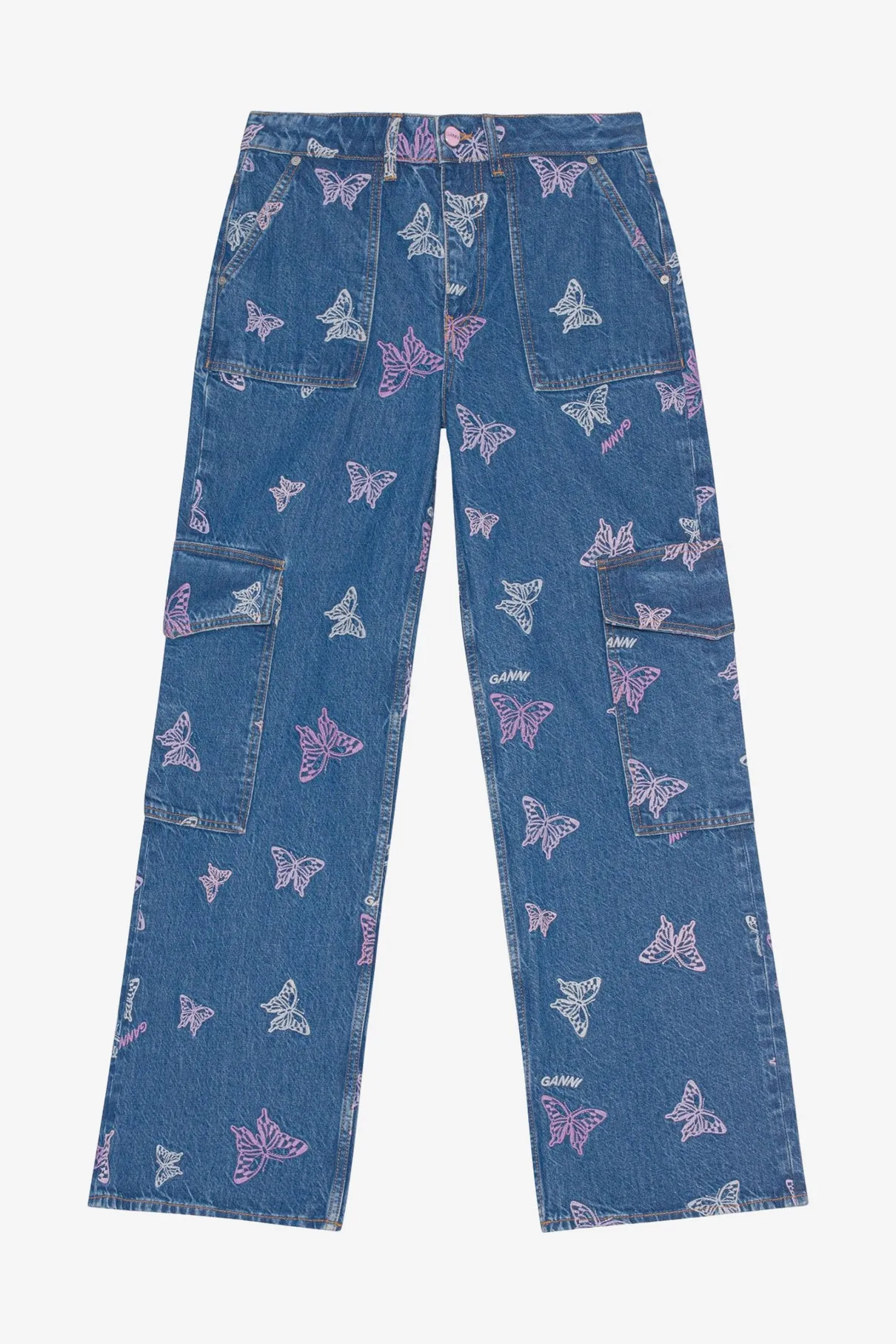 Embroidery Denim Angi - Denim