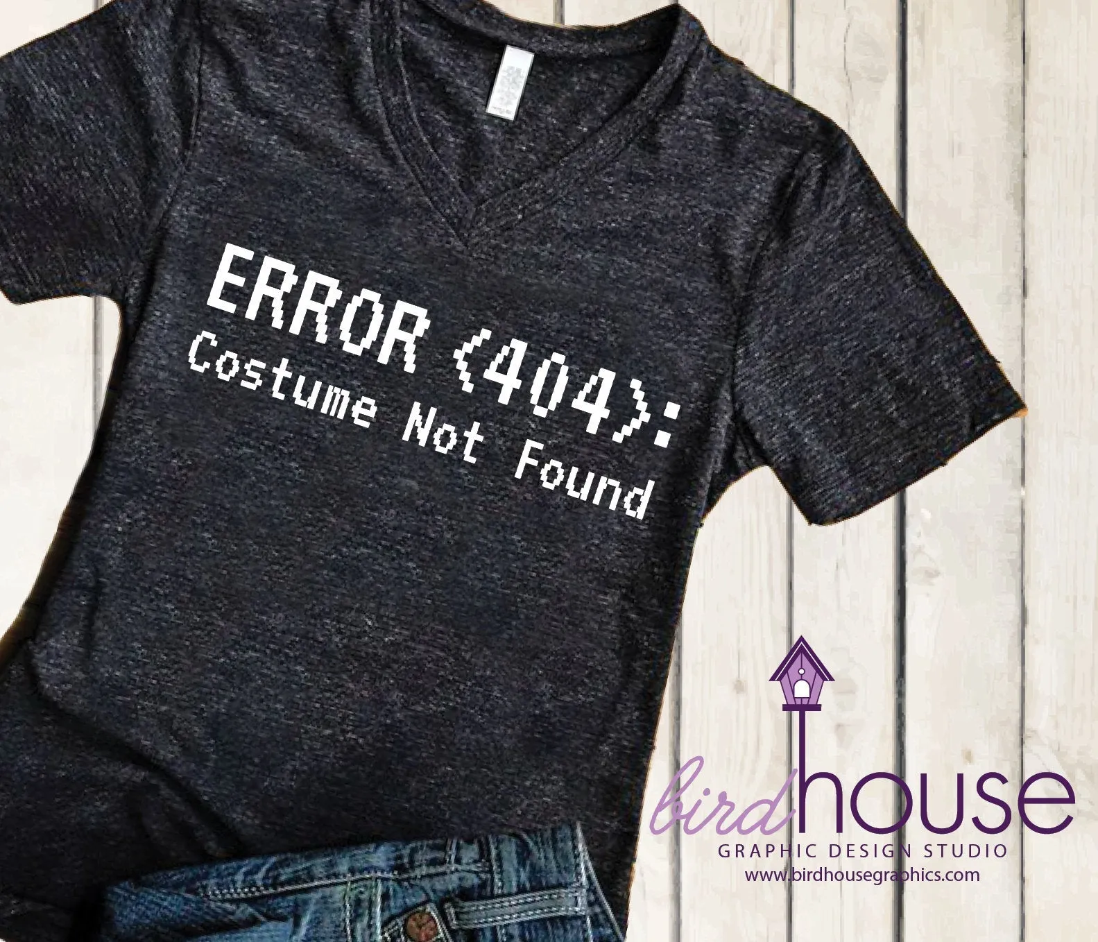 Error Costume Not Found, Funny Computer Halloween Shirt