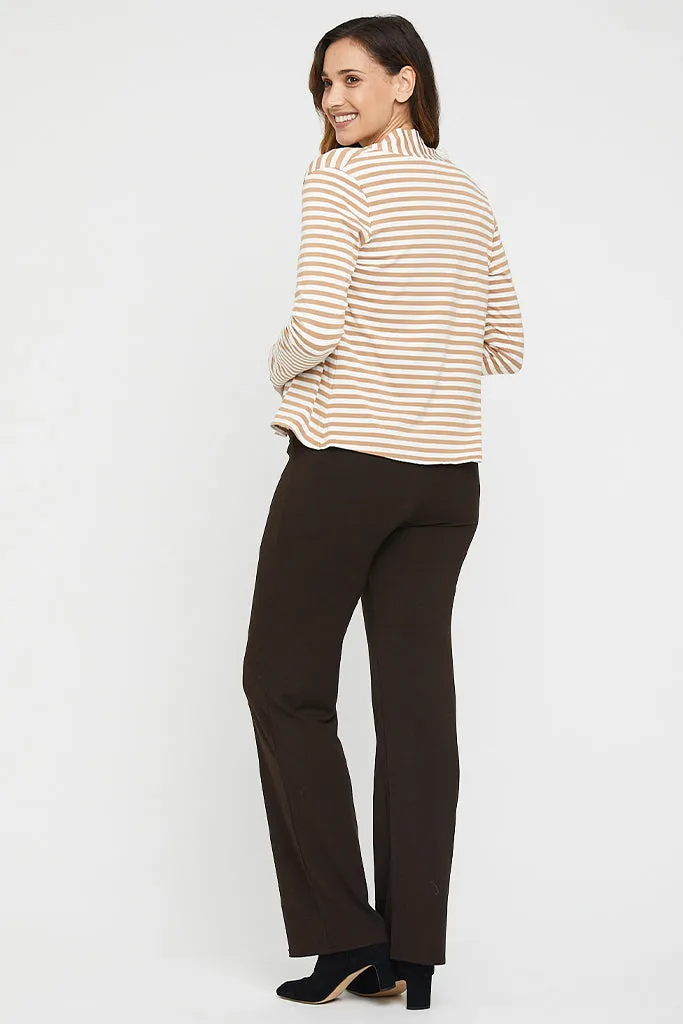 Essential Bamboo Maternity Pants - Chocolate