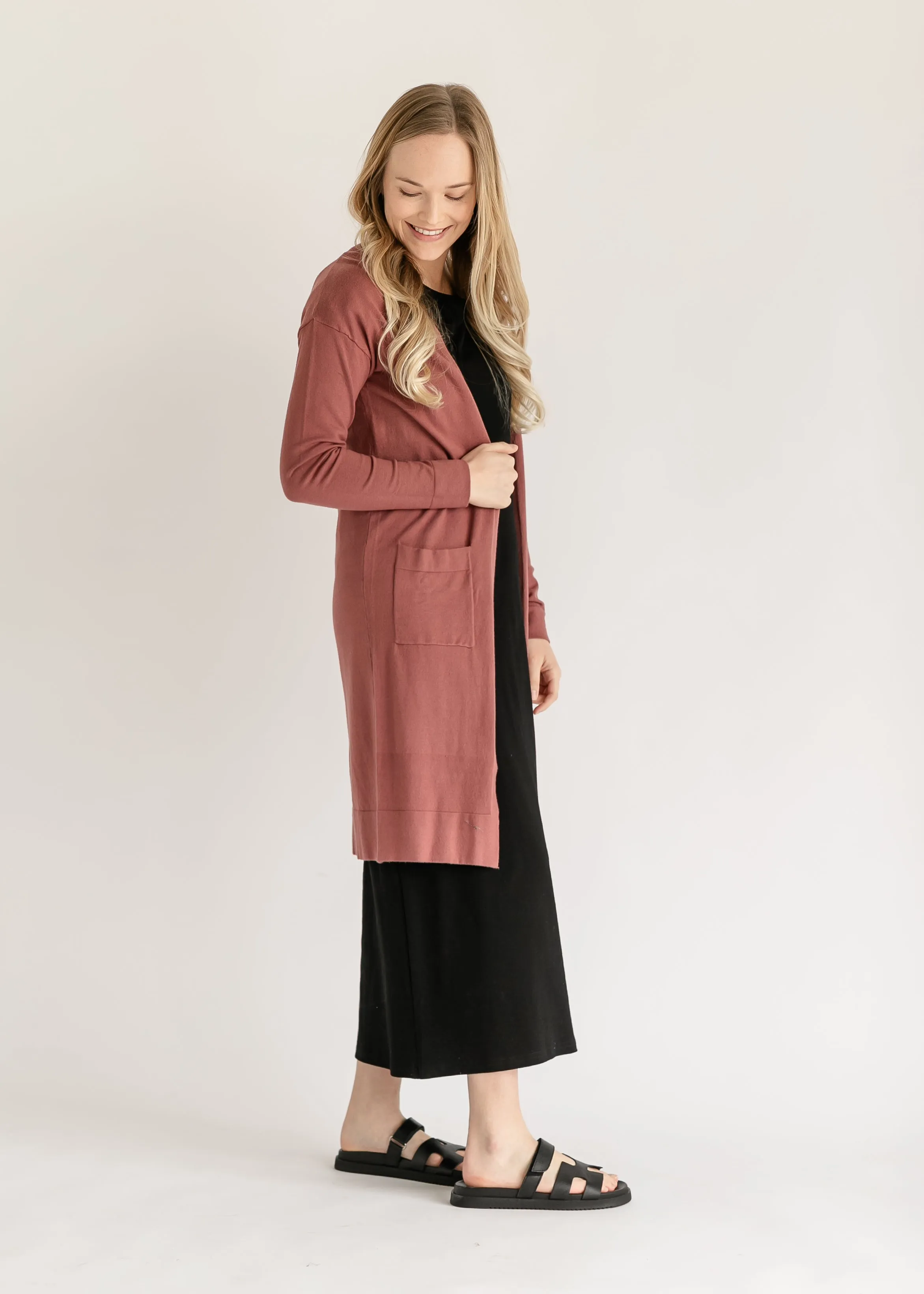 Essential Long   Soft Cardigan - FINAL SALE