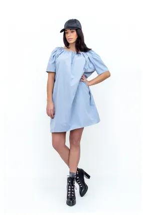 f by Faina Sky Blue Mini Dress