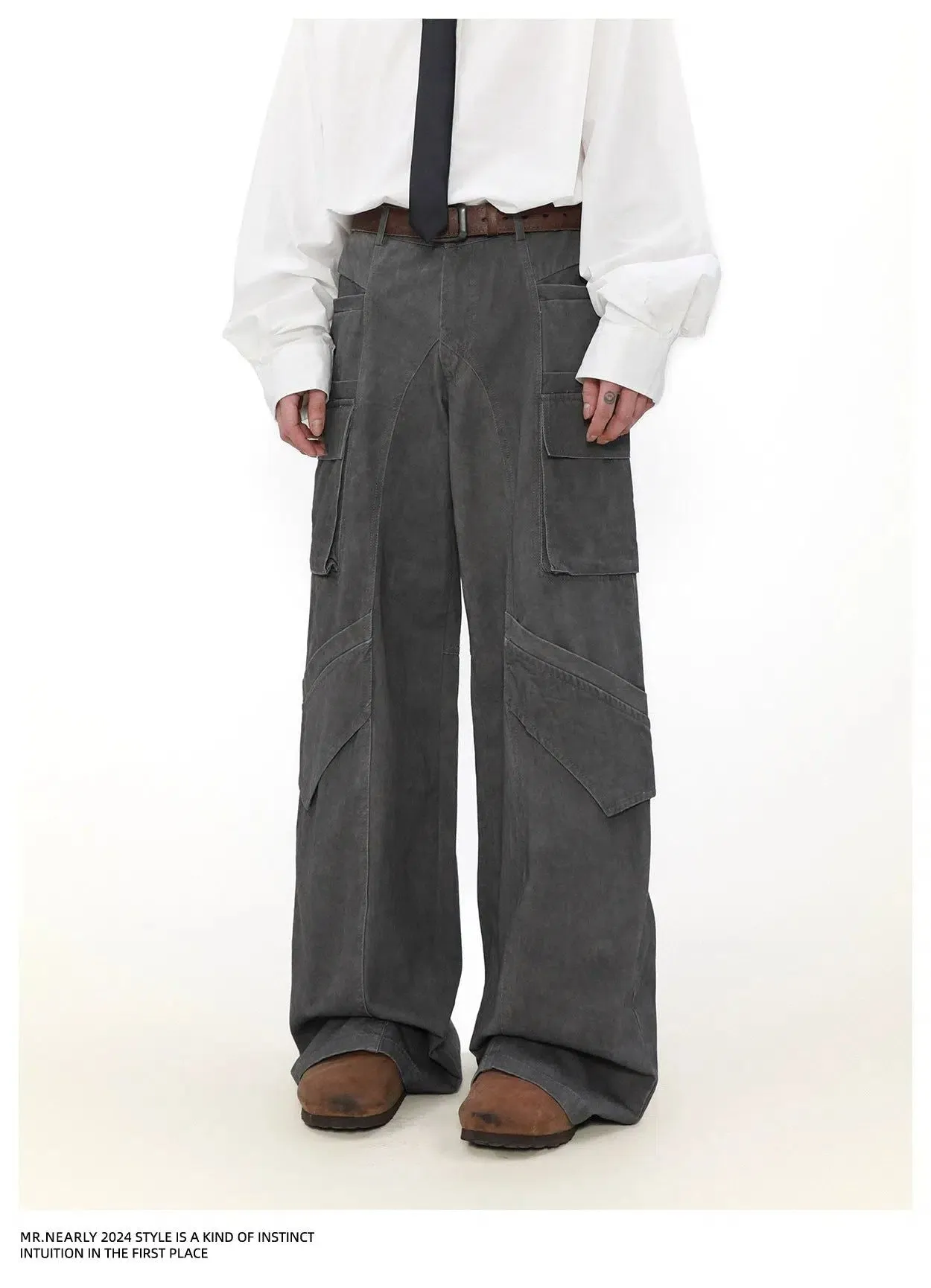 Faded Utility Pocket Cargo Pants