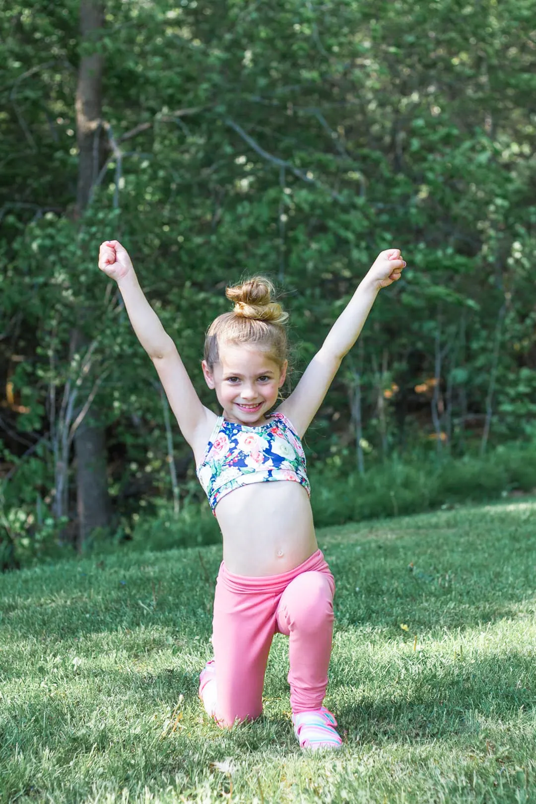 Floral Yoga Top