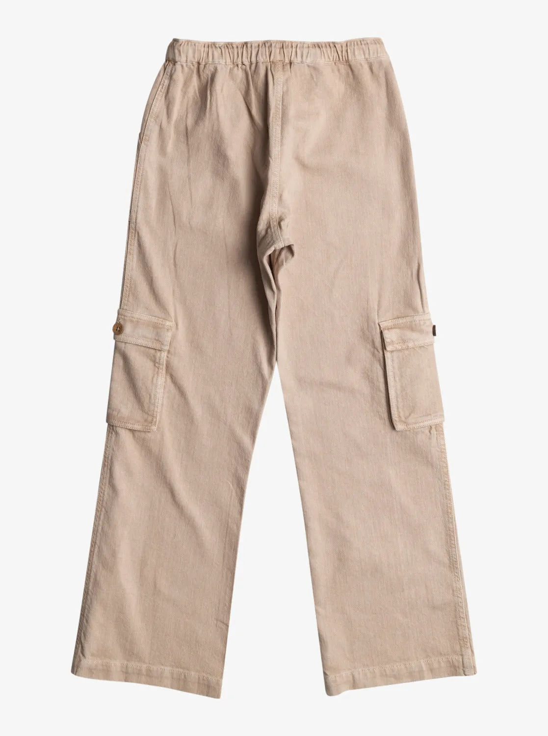 Girls 4-16 Precious Cargo Pants - Warm Taupe