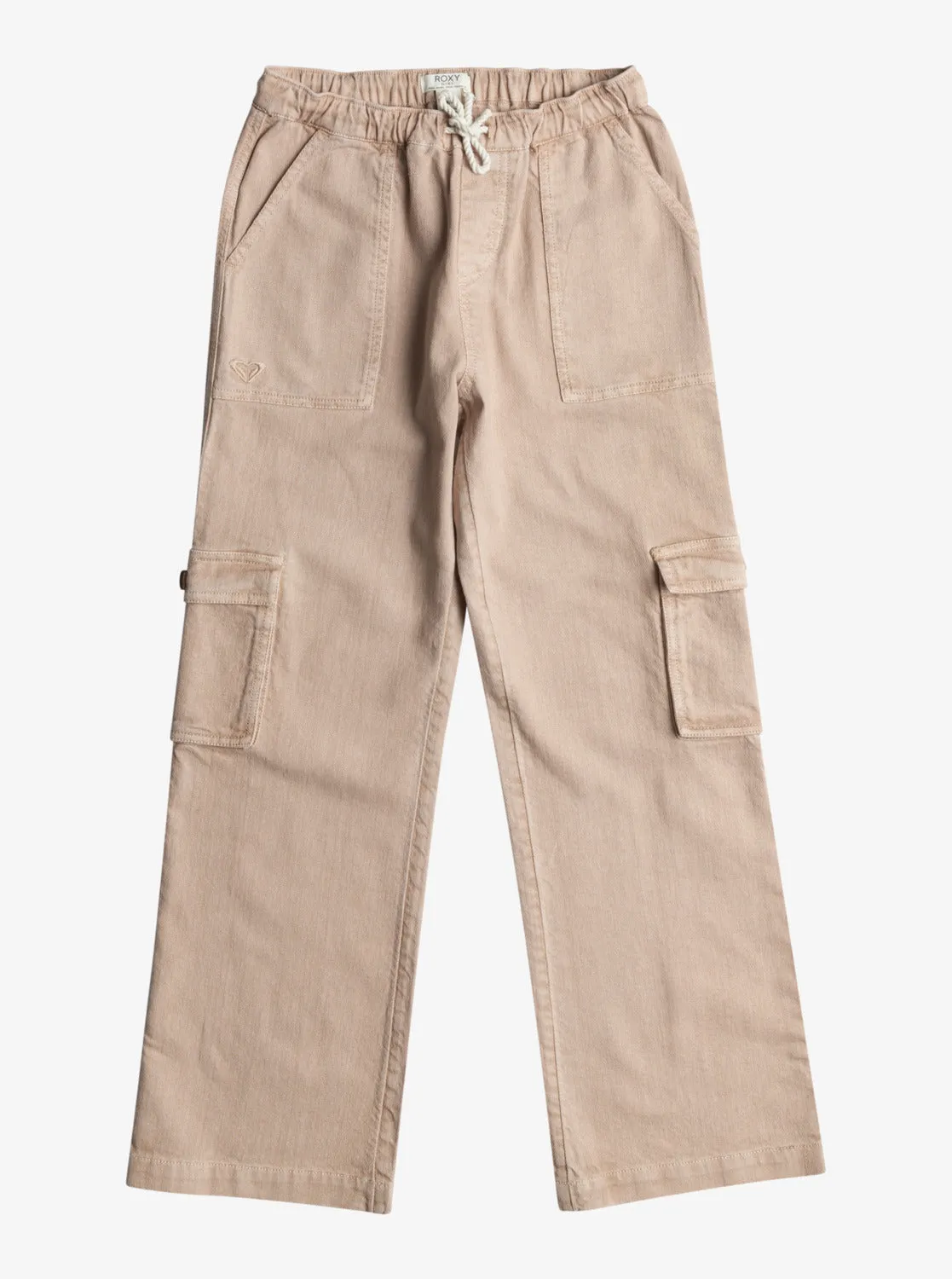 Girls 4-16 Precious Cargo Pants - Warm Taupe