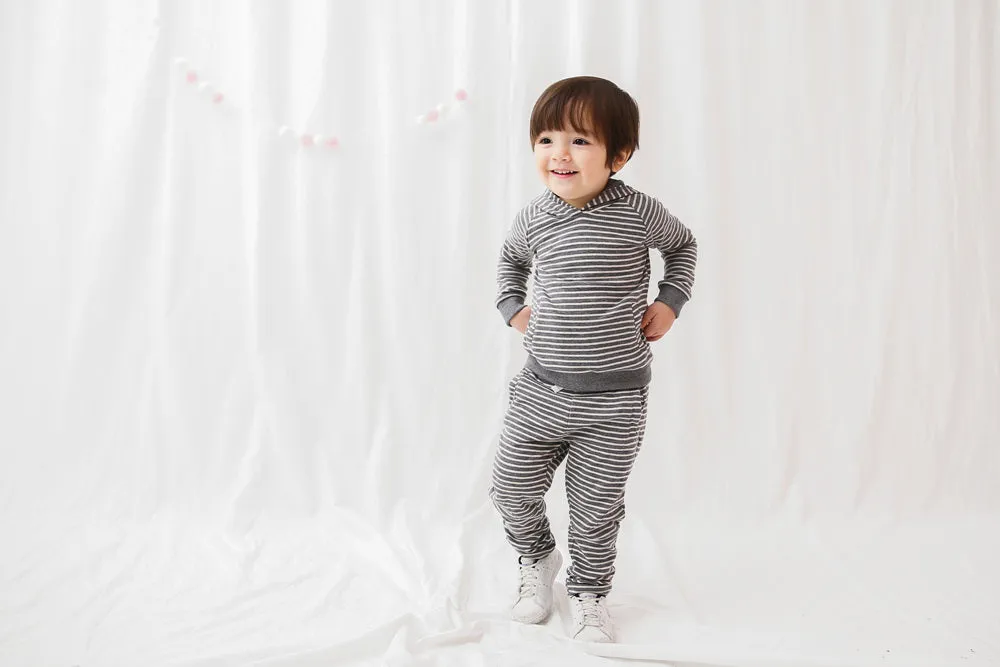 Grey Bengdi Hoodie & Pants Set