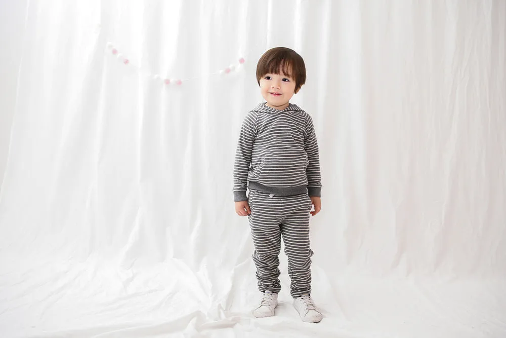 Grey Bengdi Hoodie & Pants Set