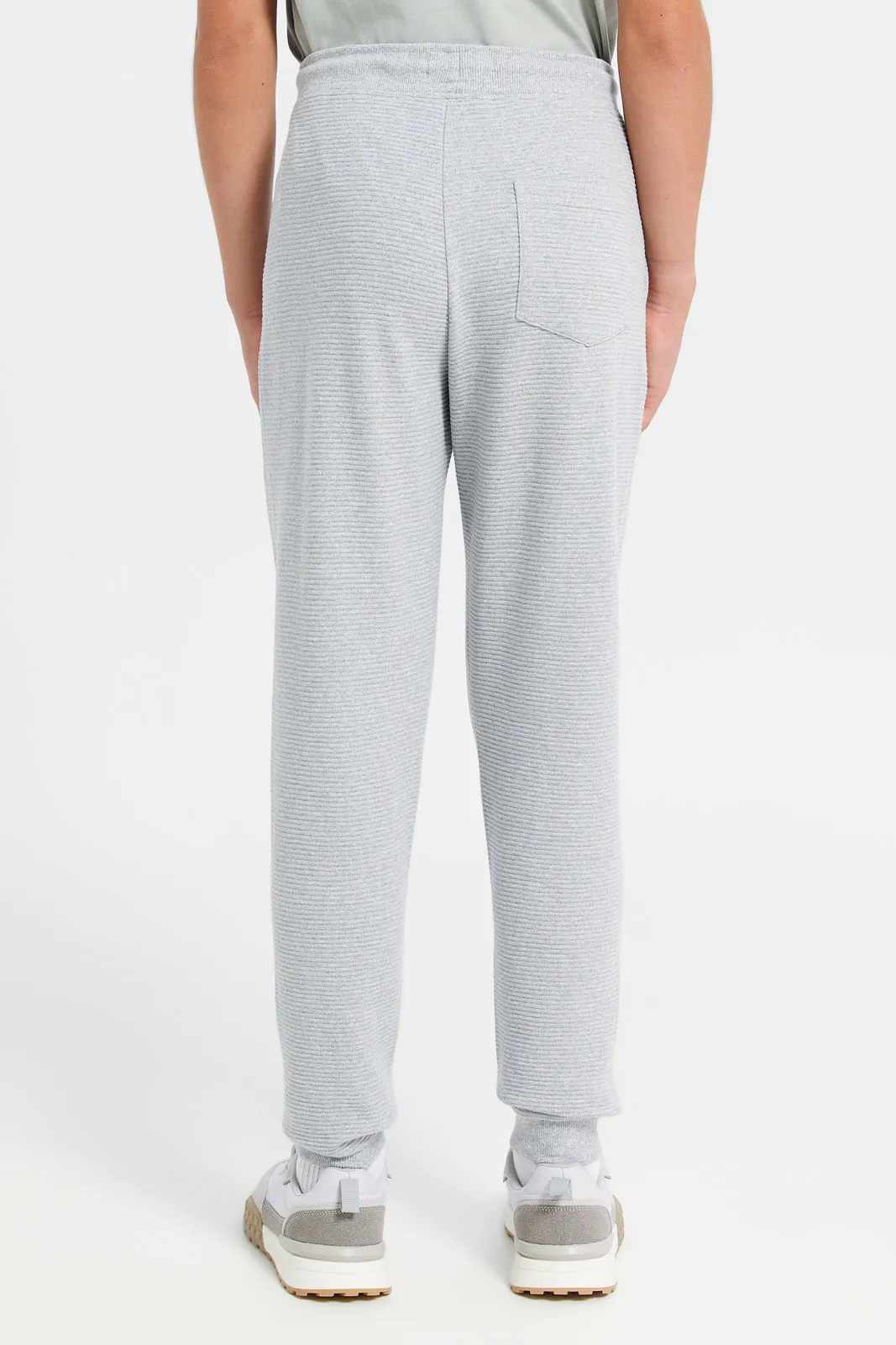 Grey Mel Ottoman Table Active Pants