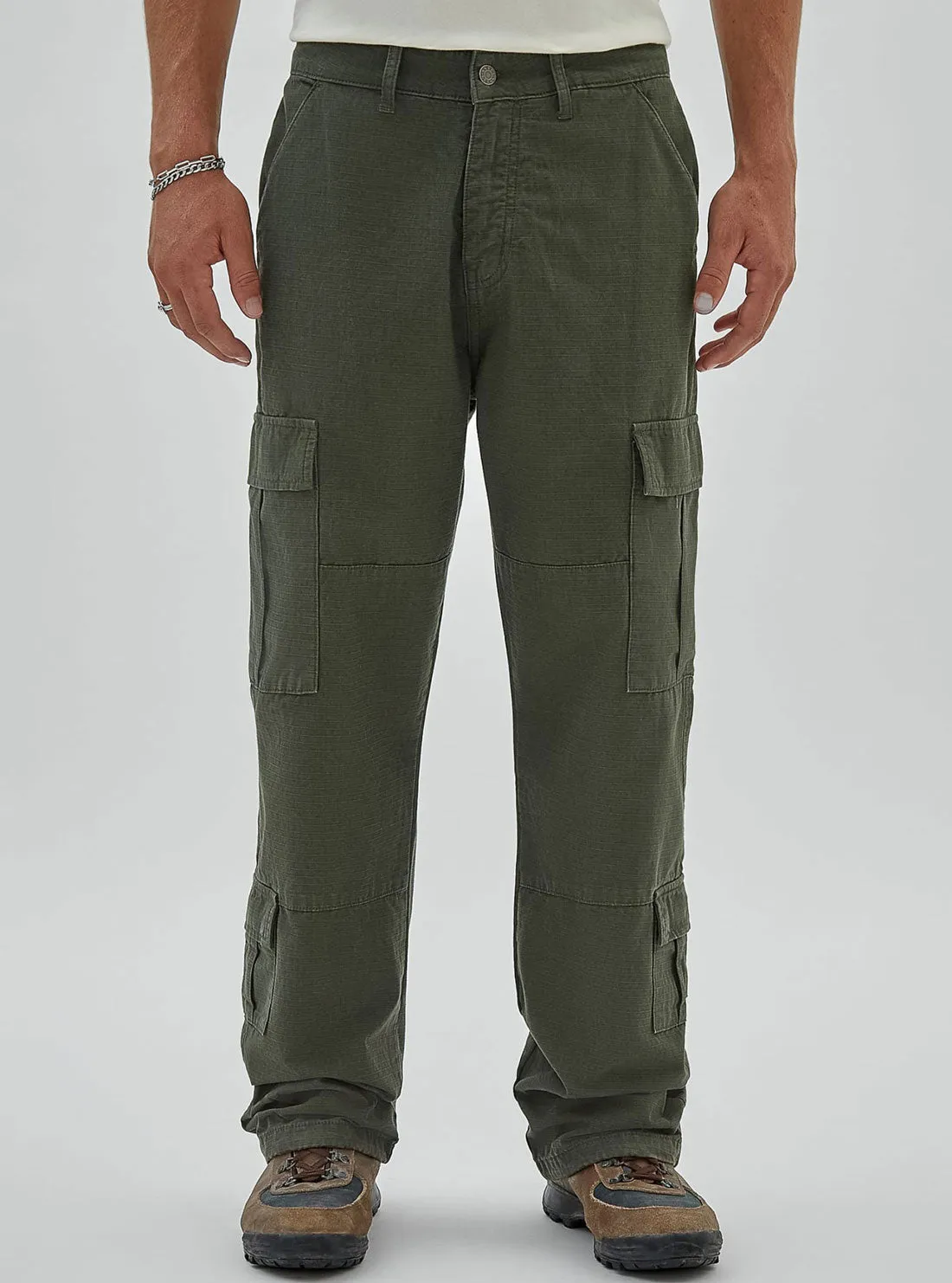 Guess Originals Green Ripstop Cargo Pants