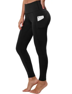 High Waist Side Pockets Pilates Pants jetblack_Pilates