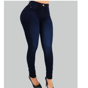 High Waist Stretch Slim Fit Skinny Pants