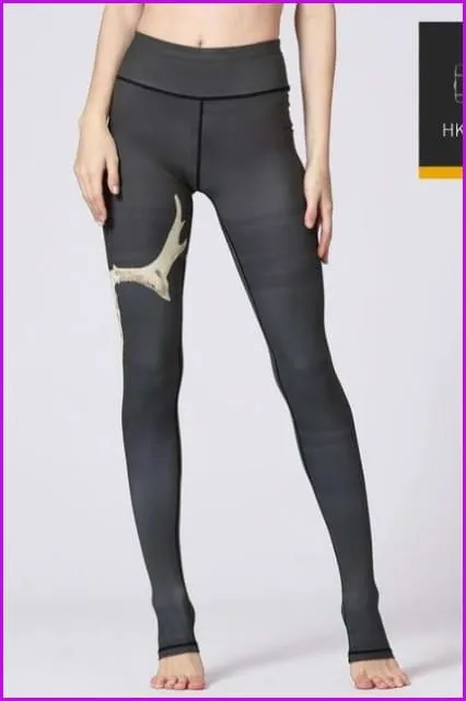 High Waist Yoga Leggings Tight Pants DE115