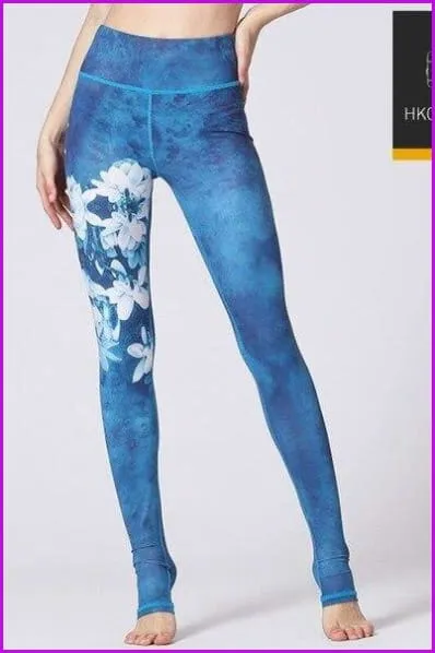 High Waist Yoga Leggings Tight Pants DE115