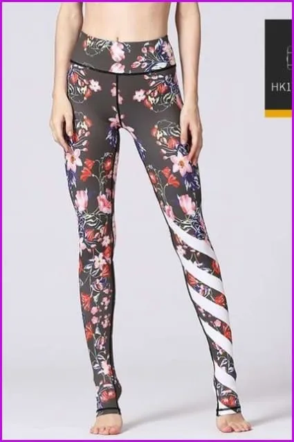 High Waist Yoga Leggings Tight Pants DE115