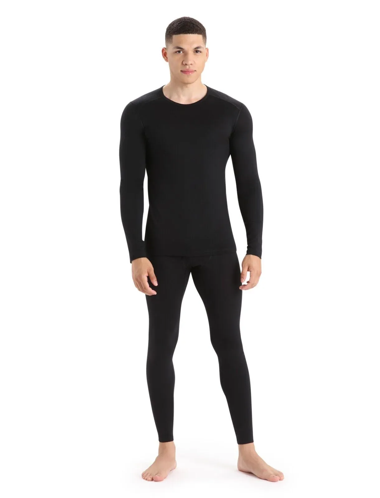 Icebreaker Men's Merino 200 Oasis Long Sleeve Crewe Thermal Top