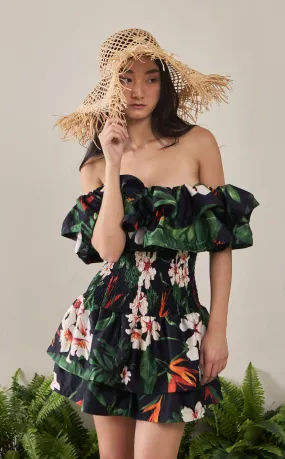 IPANEMA DRESS - BOTANICAL FOREST (PRE-ORDER)