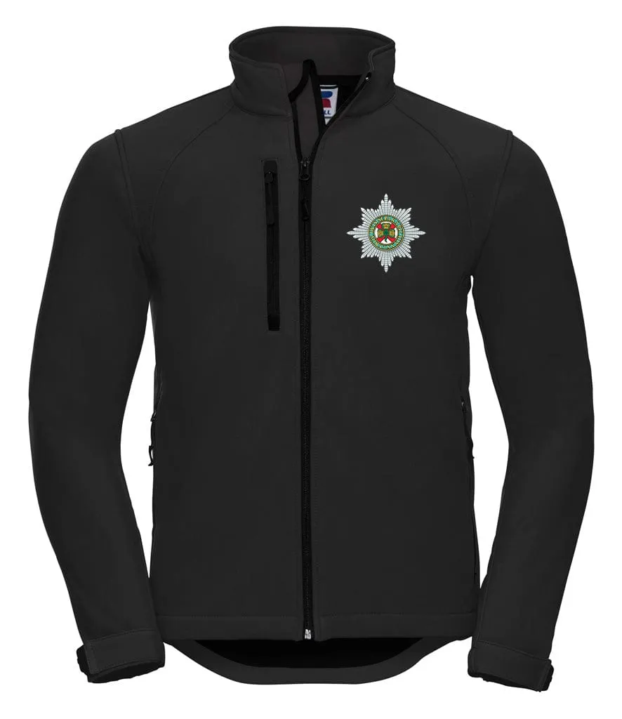 Irish Guards Embroidered 3 Layer Softshell Jacket