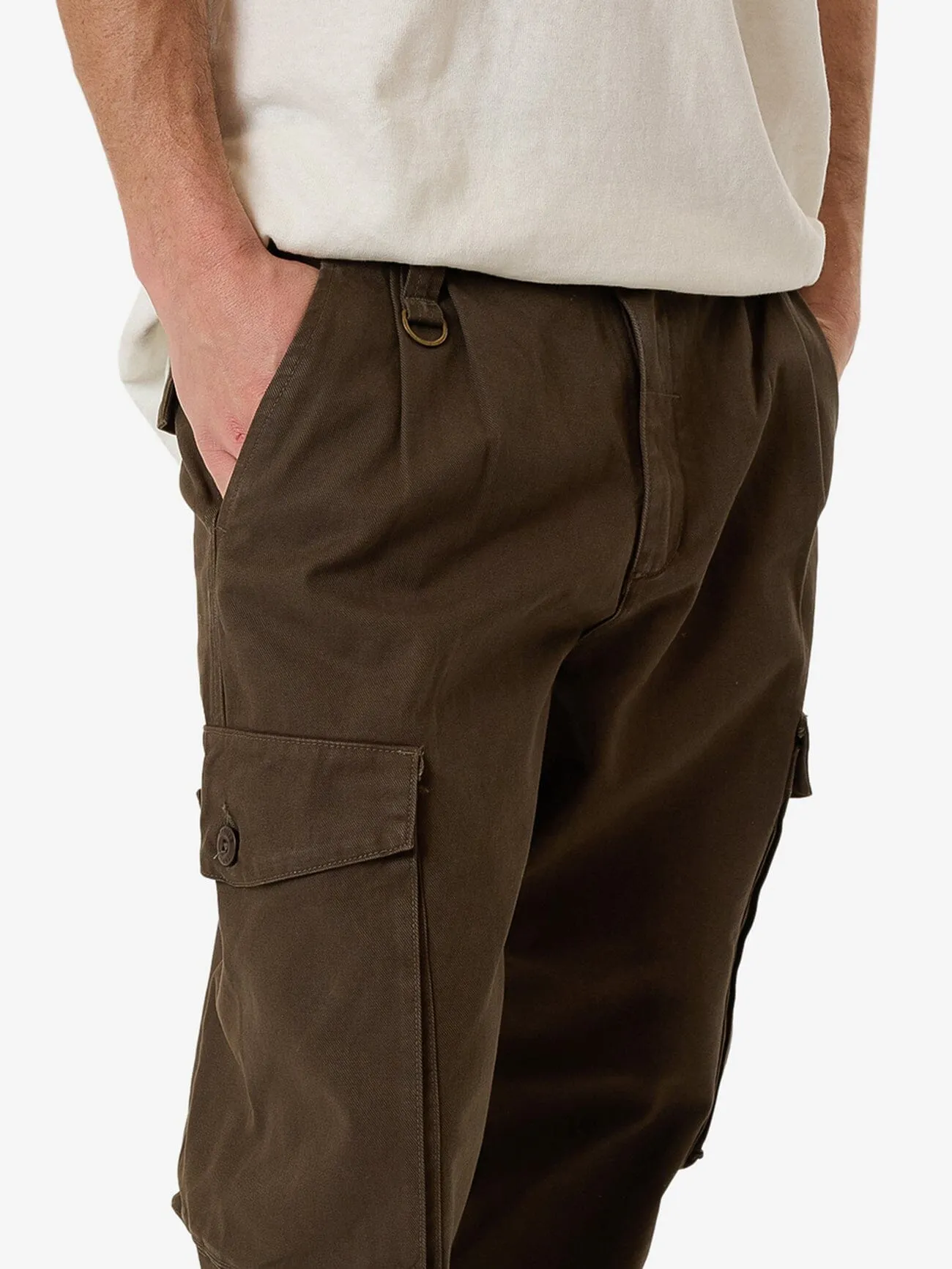 Issued Big Slacker Cargo Pant - Canteen