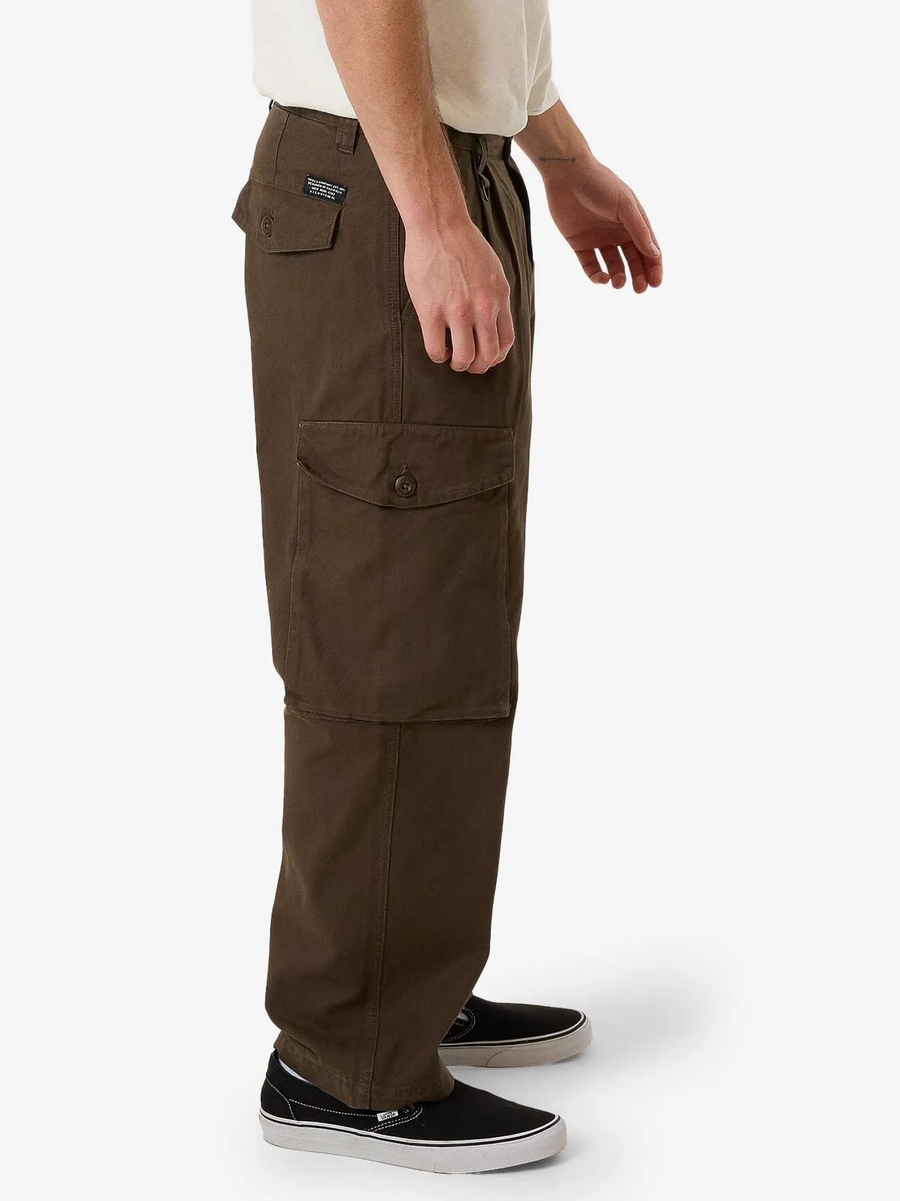 Issued Big Slacker Cargo Pant - Canteen