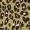 Khaki Leopard Print Full Wrap Mini Dress