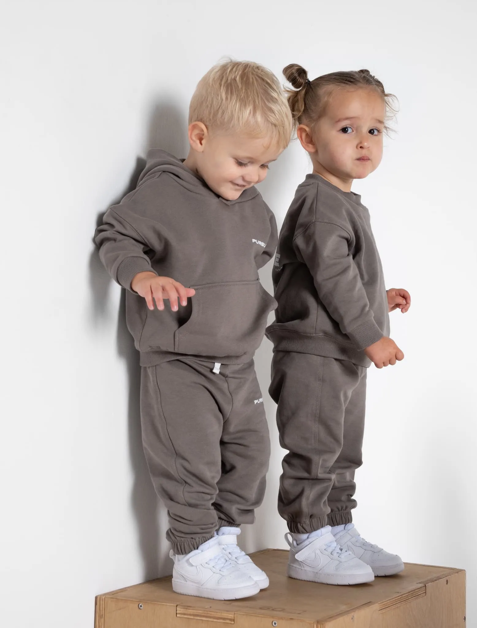 Kids Joggers - Mushroom Grey