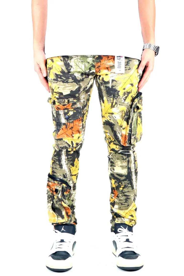 KLEEP Premium Twill Forest Camo Pattern Cargo Pants