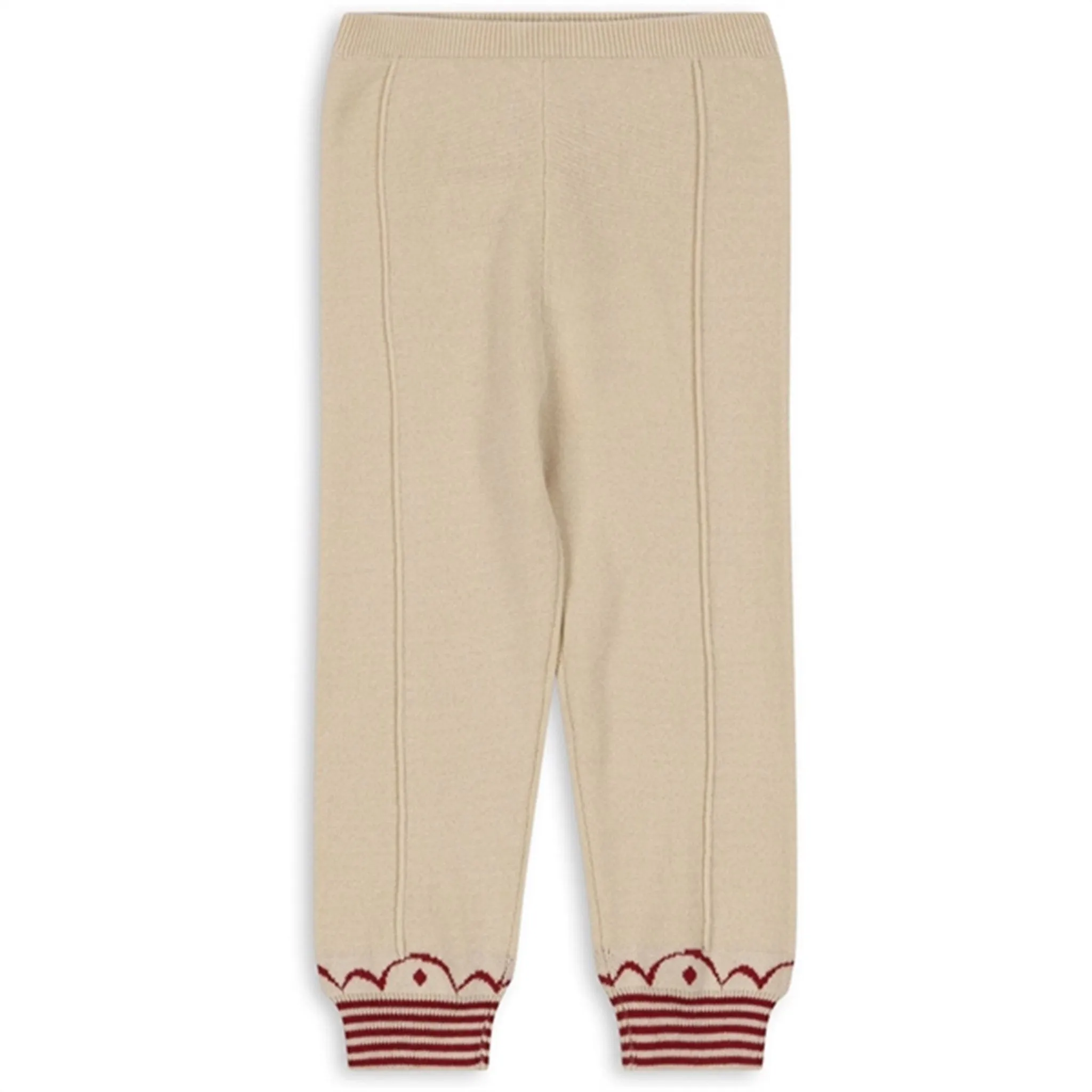 Konges Sløjd Off White Whamie Knit Pants