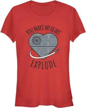 Ladies You Make My Heart Explode Star Wars Shirt