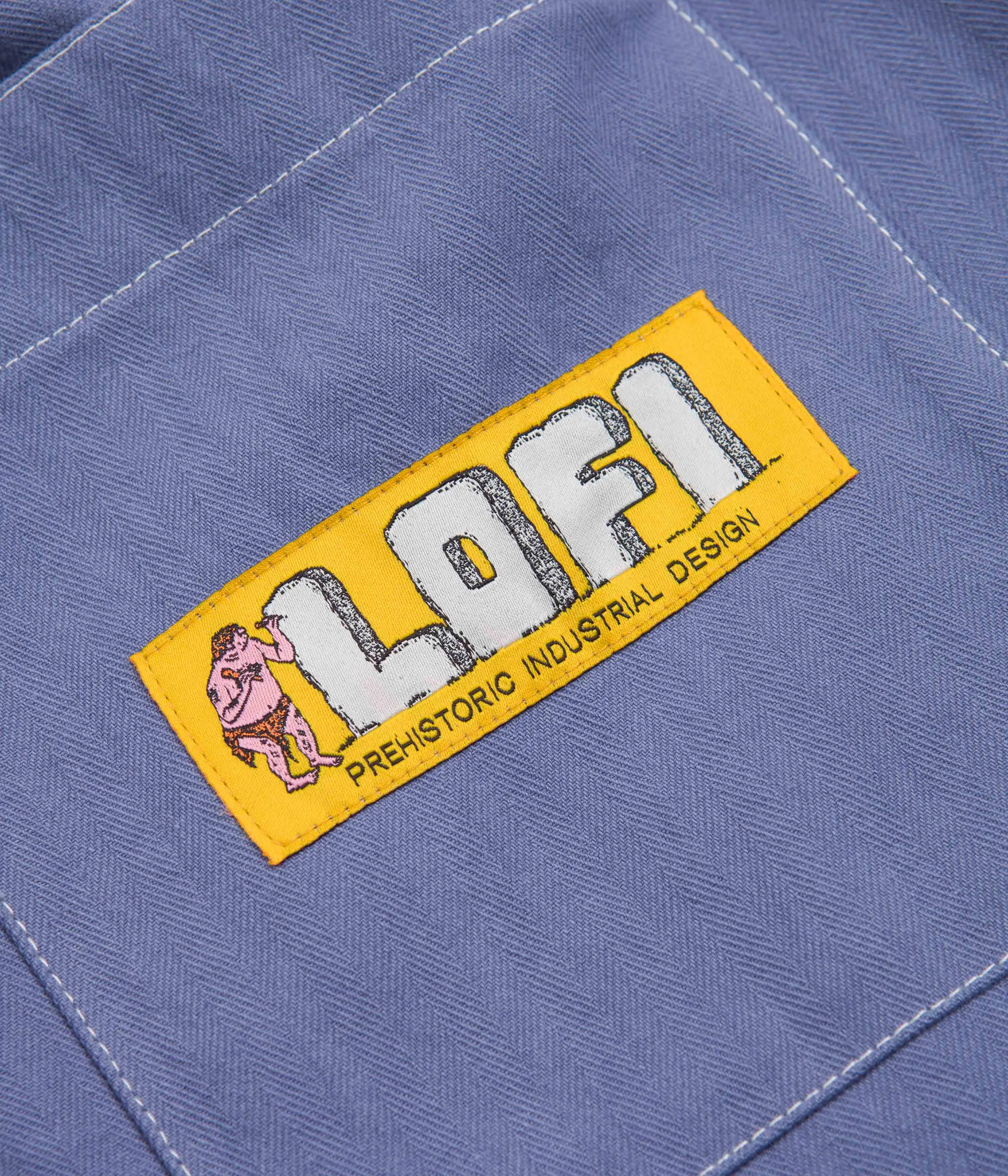 Lo-Fi Prehistoric Workwear Pants - Lake Blue