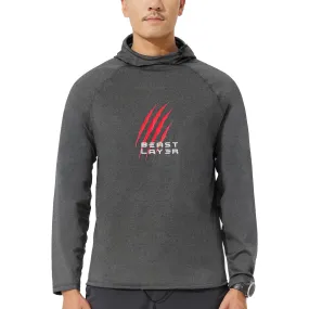 Long Sleeve Thermal Water-Proof Fleece The Scratch Hoodie - Heather Grey