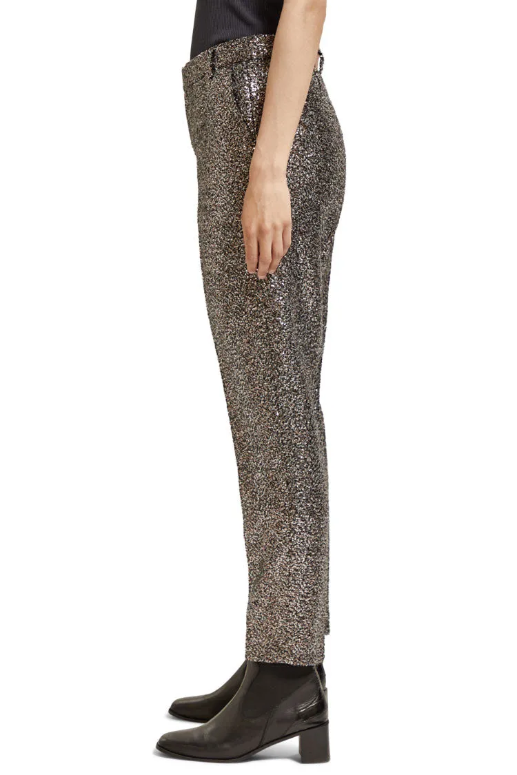 Lowry Mid-rise Mixed Sequins Pants | FINAL SALE