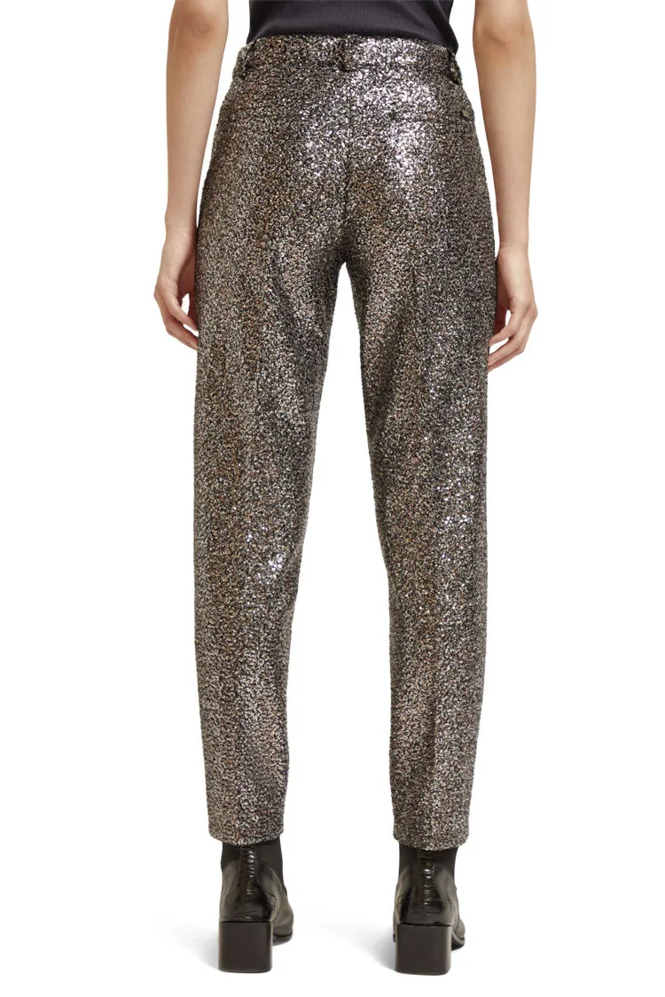 Lowry Mid-rise Mixed Sequins Pants | FINAL SALE