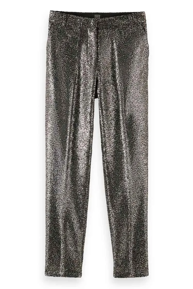 Lowry Mid-rise Mixed Sequins Pants | FINAL SALE