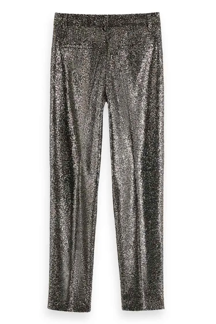 Lowry Mid-rise Mixed Sequins Pants | FINAL SALE