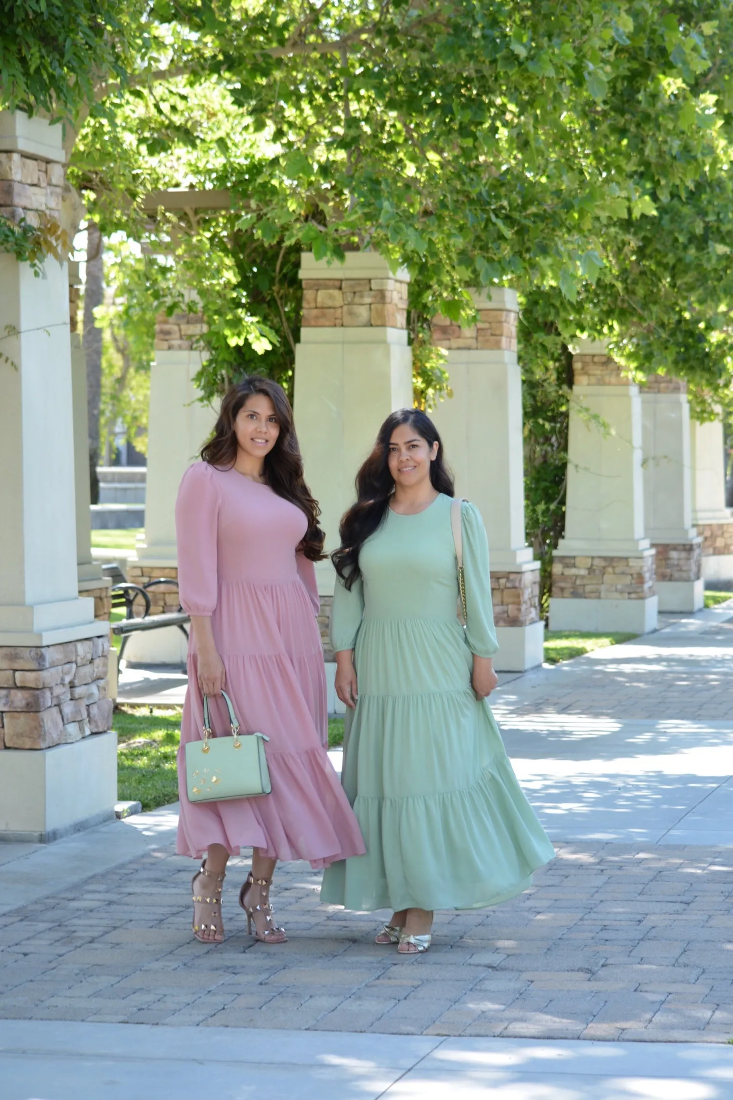 Marbella Pink Maxi Dress