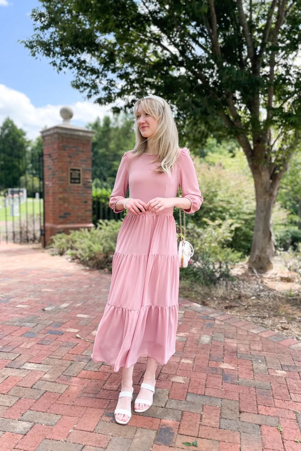 Marbella Pink Maxi Dress