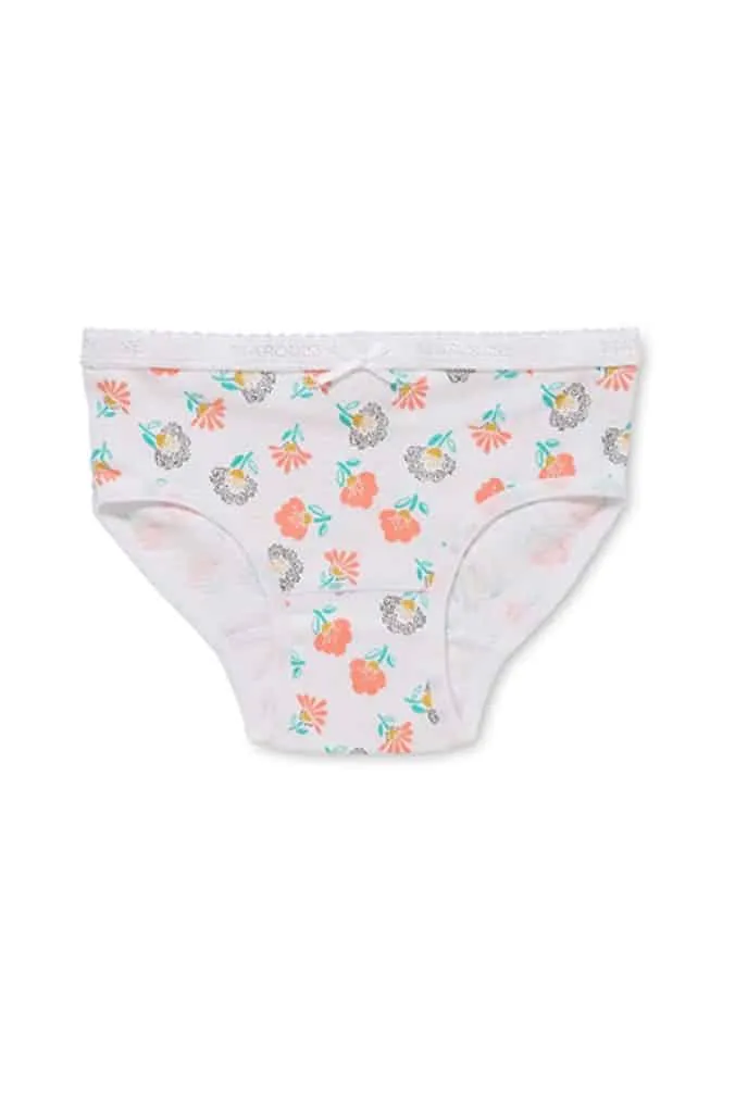 Marquise Girls Fairy Garden 2 Pack Underwear - Green/Print