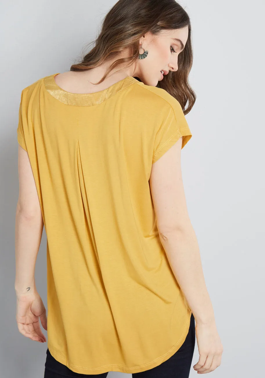 Mellow Self Knit Top