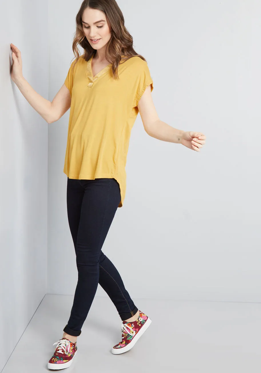 Mellow Self Knit Top