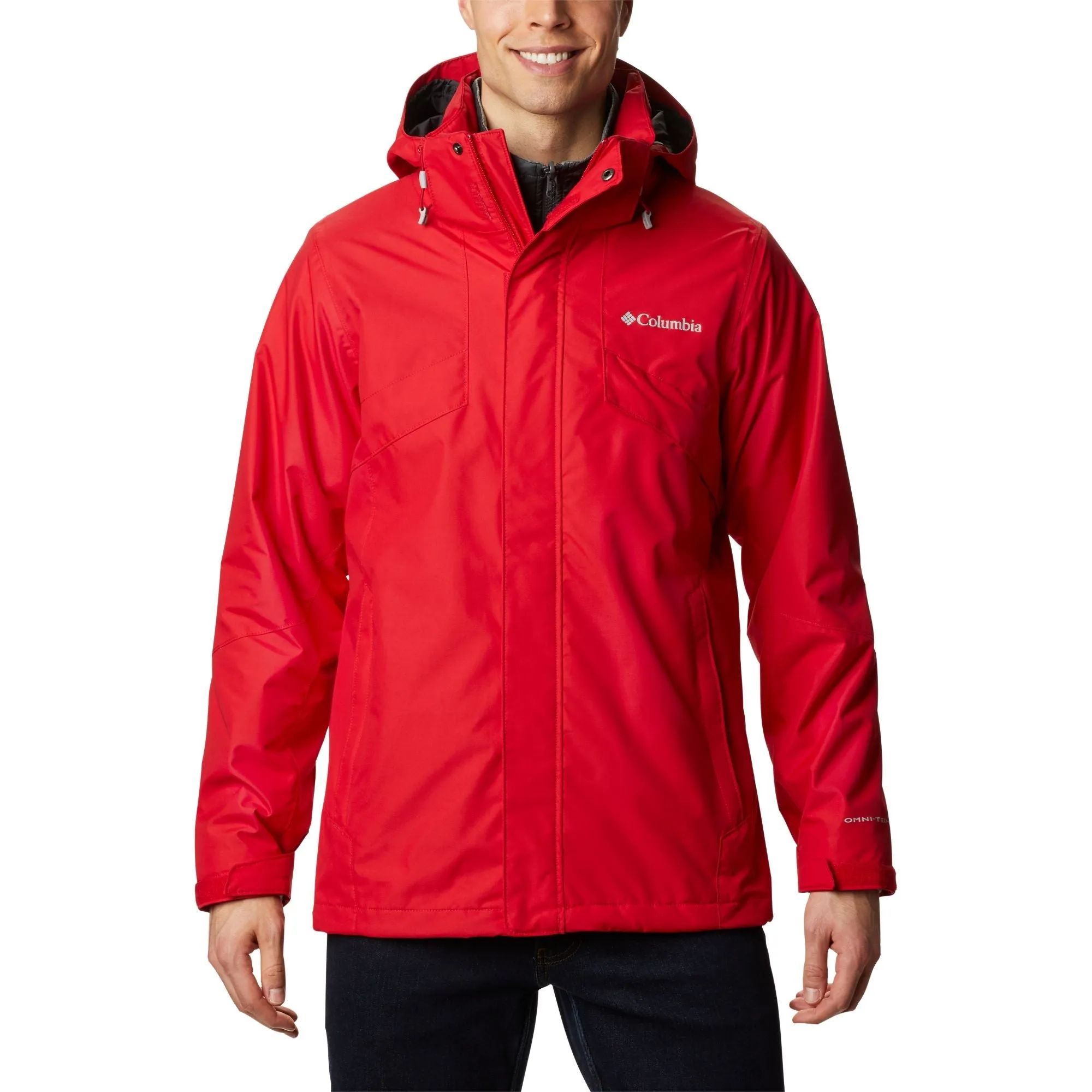 Men Bugaboo Ii Fleece Interchange Jacket - Mountain Red