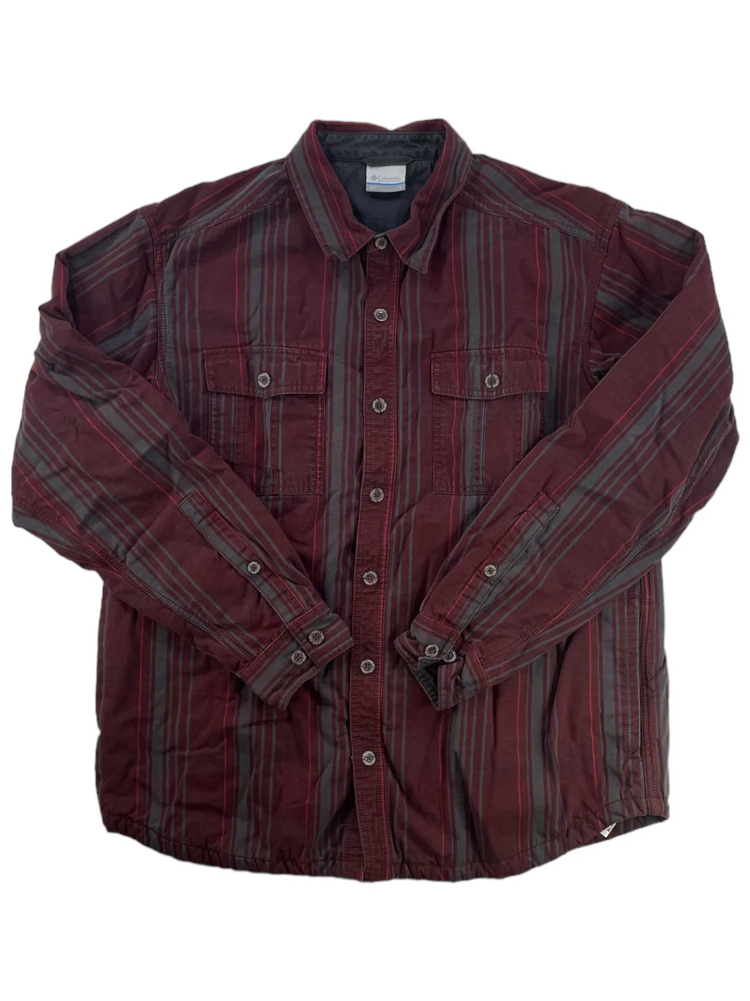 Mens Fleece Lined Shirt Jacket