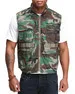 Mens ROTHCO RANGER VEST Sleeveless jacket Coat CAMO XL GREEN KHAKI Jungle