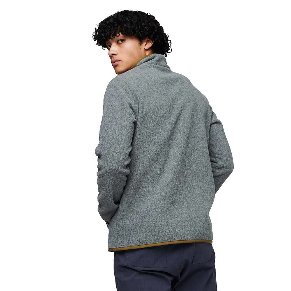 Men's Teca Fleece Pullover - Volcanic Action